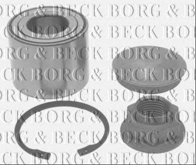 BORG & BECK bwk1140 -  Комплект подшипника ступицы колеса